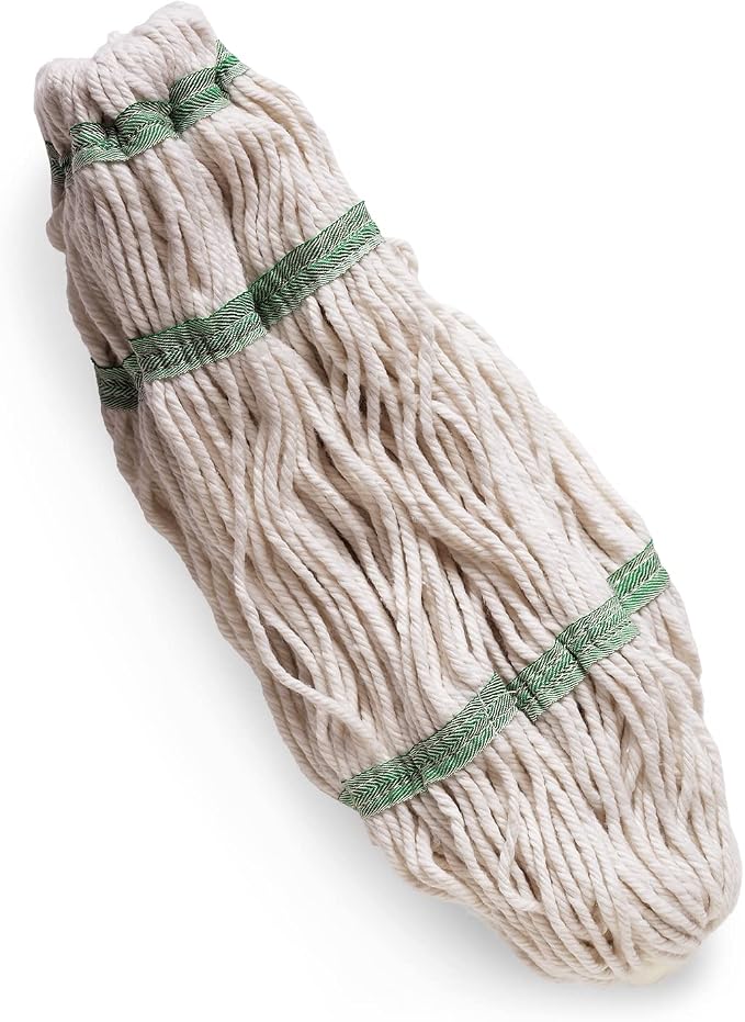 Libman Tornado Mop Refills | Self Wringing | Cotton Mop Head | Twist | Twist Head Replacement | Machine Washable | 4 Self Wring Heads | Direct Replacement Heads for The Tornado