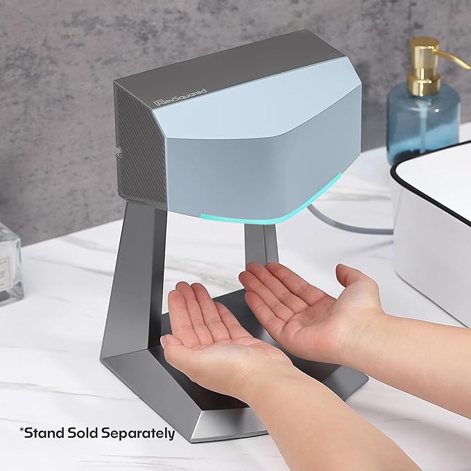 Hand Dryer for Home, Commercial Bathrooms, Hi-Speed Hand Dryer with Air Filter, Energy-Saver Mode, Speed/Volume Control, Automatic Air Blades Portable/w Stand or Wall Mount | Touchless | UL Certified