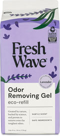 Fresh Wave Lavender Odor Removing Gel Refill, 63 oz, Every 15 oz. lasts 30-60 Days, For Cooking (Package May Vary)