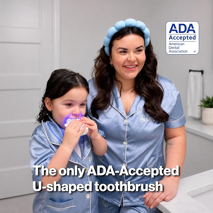 autobrush Kids U-Shaped Electric Toothbrush, ADA Accepted, Ages 9-12