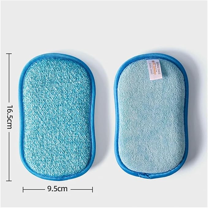 3-20PCS Reusable Washable Sponges Magic Sponge Eraser Kitchen Cleaning Product Gadgets Tools Accessories(D08-3PCs Random)