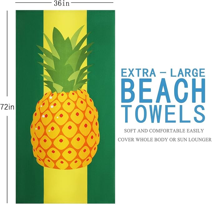 6 Packs Oversized Terry Beach Towel Set 36 x 72 Thin Extra Large Big Soft Bulk Towels Blanket Clearance XL Travel Adult Essentials Cruise Accessories Pool Camping Swim Must Haves Vacation Necessities