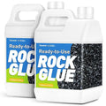 Teexpert Ready-to-Use Rock Glue for Landcaping - 2 Gallon Gravel Glue | No Mixing or Dilution Required, Strong Hold, Weather Resistant Against Rain and Wind, Water Permeable, Dries Clear Finish
