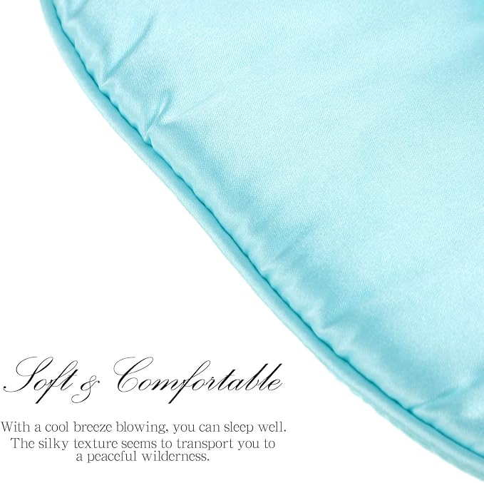 48 Pieces Silk Sleep Mask Eye Coverings for Sleeping Smooth Soft Eye Covers Mask with Elastic Strap for Sleeping Blocking Lights Travel Relax (48 Pieces)