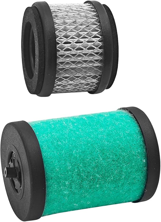EMF10 Vacuum Oil Mist Filter Kit for Edwards RV3 RV5 RV8 RV12 2-Stage Rotary Vane Pump, Including A22304198 Oil Mist Element and A22304079 Odour Element, 2 Pcs x 1 Pack