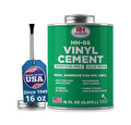 HH-66 Vinyl Cement 16 oz - Vinyl Adhesive, Cement Glue, Industrial Contact Cement for PVC & Vinyl Repair - Waterproof Flexible Vinyl Glue for Tarps, Pool Liners, Inflatables & Marine – RH Adhesives