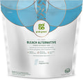 Grab Green Bleach Alternative Pods, 132 Count, Fragrance Free | Chlorine Free; Plant & mineral based; Brightens whites; Removes stains; Neutralizes Odors; Zip Closure; No Harsh Chemicals