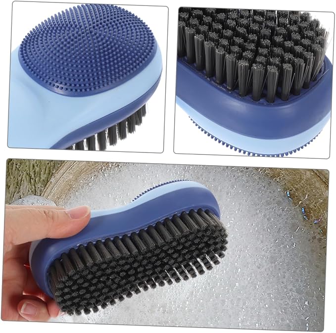 Healeved 10pcs Multi-use Bristle Brush for Laundry Scrub Cleaning Boar Bristle Brush Handheld
