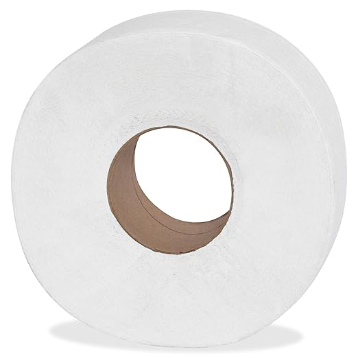 Genuine Joe - GJO2506008 Jumbo Dispenser Roll Bath Tissue (Pack of 8)