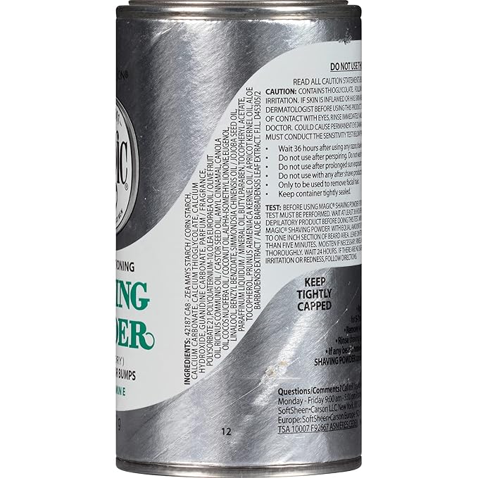 Magic Skin Conditioning Shaving Powder 4.5 oz (Pack of 4)