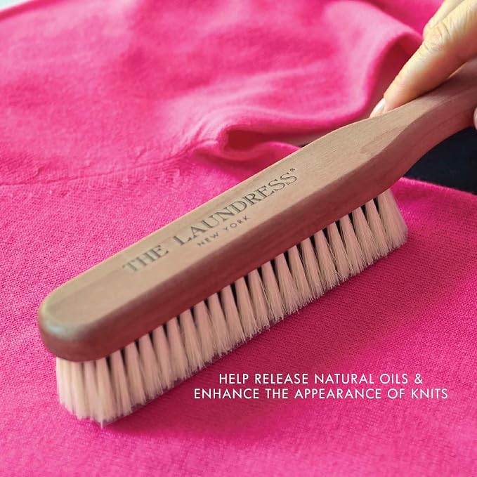 The Laundress Cashmere Brush, Wool, Suede, Garment Lint Brush, Clothing Brush 1 Count
