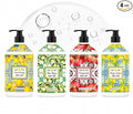 Soap Tiles Hand Soap | Home and Body Company | 21.5 fl oz Bottles | 4 Pack | Sweet Orange | Olive Thyme | Pomegranate | Meyer Lemon