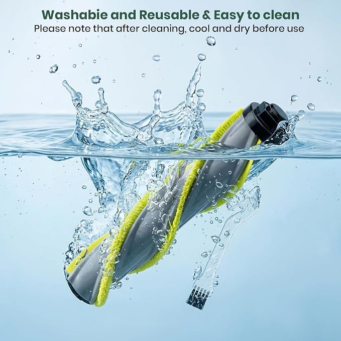 Replacement Brush Roll Compatible with Bissell Cleanview XR 200W/ Cleanview XR Pet 300W/ Powerlifter Turbo Cordless Stick Vacuum Cleaner 3789U, 3789X, 3789, 3797V, 3797W, 3797（2Pack ）