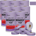 Pricing Labels for Monarch 1131 Lavender - 160,000 Labels w/ 64 Rolls Value Pack, 8 Sleeves - Made in USA