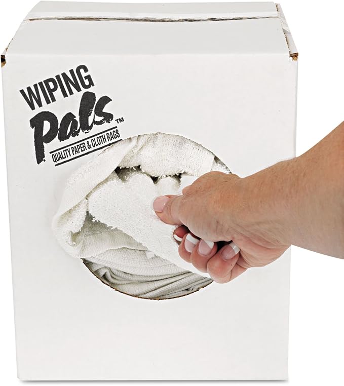 HOSPECO 536-60-5DZBX Cotton Counter Cloth/Bar Mop - White (60/Carton)
