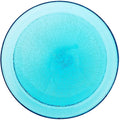 Achla Designs Crackle Glass Bowl, 12-in, Teal
