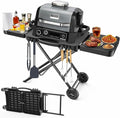 51" Grill Table Stand with Wheels for Ninja Woodfire | Portable cart for OG701, OG850, Blackstone griddles and pizza ovens, storage and mobility for patios