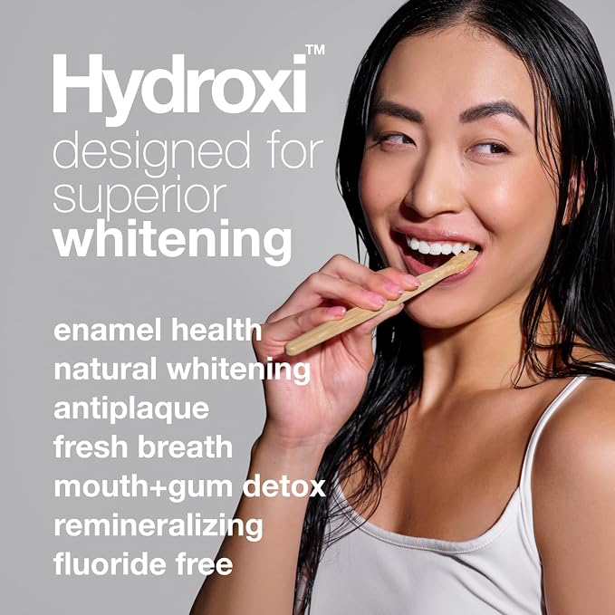 Davids Nano Hydroxyapatite Whitening Enamel Health SLS Free Peppermint 4oz | Fluoride Free, Remineralizing, Antiplaque, Fresh Breath, Made in USA, Nano-Hydroxyapatite Toothpaste, Davids Hydroxi