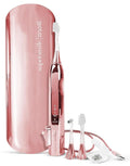 Supersmile Zina45™ Deluxe Sonic Pulse Toothbrush – Rechargeable Electric Brush with Angled Head & Travel Case – for Whiter Teeth and Healthier Gums, Rose Gold