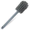 SPARTA Large Water Bottle Brush Ideal for Wide-Mouth Jars, Bottles and Tumblers, Dishwashing Tool with Handle for Home and Commercial Kitchens, Plastic, 12 Inches, Gray, (Pack of 6)