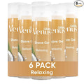 Gillette Venus Relaxing Coconut Shave Gel, Women’s, Shaving Cream, 7 oz Pack of 6 (42 oz total)