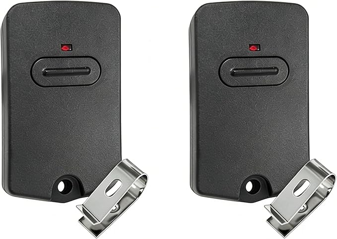 RB741 for Mighty Mule Gate Opener Remote, 318MHZ (2 Pack) | 9 Dip FM135 Gate Transmitter for MM371W MM572W etc. Compatible with GTO Gate Clicker Garage Door Entry Controller