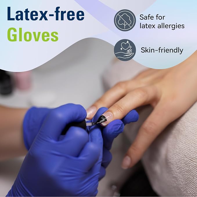 SWIFTLITE Disposable Nitrile Gloves, Food Safe, Latex-Free Powder-Free, Kitchen Rubber Gloves for Cooking and Cleaning
