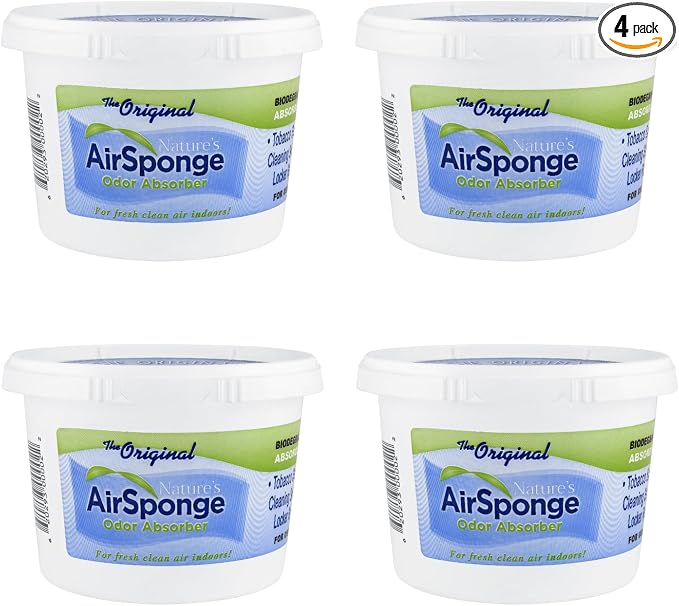 Nature's Air Sponge Odor Absorber, 1 Lb - 4 Pack, Set of 4