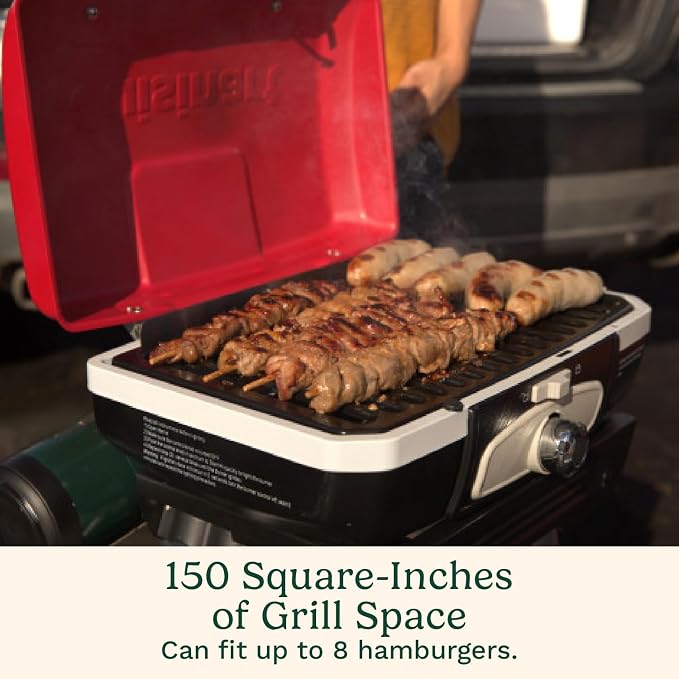 Cuisinart Gas Grill w/VersaStand, Petite Gourmet, Portable, 5,500 BTU
