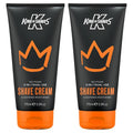 King of Shaves 2 in 1 No Foam Shave Cream & Post Shave Moisturiser for Men, Precision Shaving Gel for Sensitive Skin, Reduce Razor Burn 86% Naturally Derived, Made in UK, Vegan 2 X 5.92 fl oz