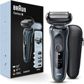Braun Series 6 6046cs Electric Razor for Men, Wet & Dry, Electric Razor, Rechargeable, Cordless Foil Shaver with Charging Stand, Travel Case and Precision Trimmer, Black