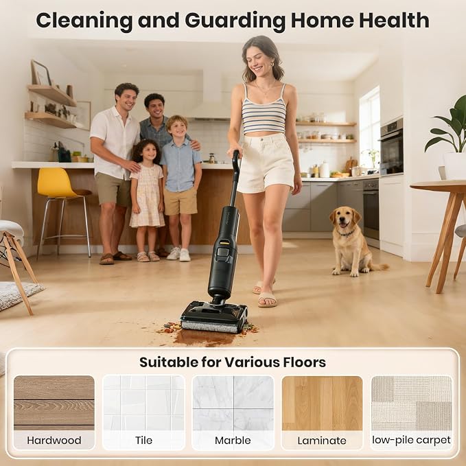 F25 Brush Roller and HEPA Filter Replacement Accessories compatible with Roborock F25/F25 ACE/F25 ALT/F25 LT/F25 RT/F25 ACE/F25 GT Cordless Wet Dry Vacuum Cleaner（2 roller brushes, 4HEPA Filters)