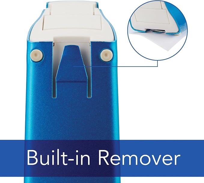 Swingline Stapler, NeXXt Series Wow, Desktop Stapler, 40 Sheet Capacity, Blue (55047036)