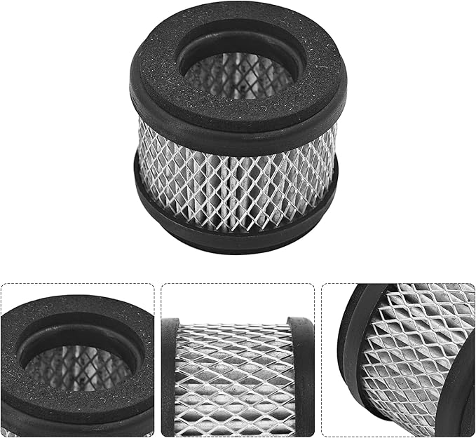 EMF10 Vacuum Oil Mist Filter Kit for Edwards RV3 RV5 RV8 RV12 2-Stage Rotary Vane Pump, Including A22304198 Oil Mist Element and A22304079 Odour Element, 2 Pcs x 1 Pack