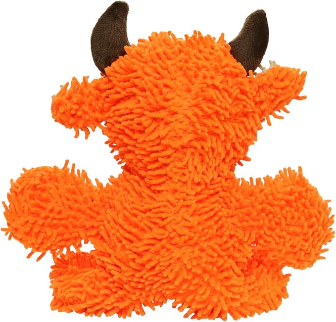 MIGHTY® 2 Pack Microfiber Medium Bull Dog Toys | Ultra Durable Plush Toy with Multiple Layers & Reinforced Seams , Washable and Floats , Mighty® Construction