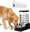 RIZZARI 10L Dog Water Bowl Dispenser:Large Capacity for Multiple Dogs | With Replaceable Filter/Wide Mouth For Easy Cleaning/Dishwasher Safe Bowl Design/No Electricity/Indoor & Outdoor Use