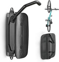 monTEK Swivel Bike Wall Mount, Bike Hangers for Garage, Space-Saving Vertical Bike Rack, Sturdy Bike Storage Rack Holds Up to 66lbs, Easy to Install, Black
