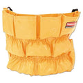 Rubbermaid Commercial Products Supply Organizing Caddy for Brute Trash Cans Yellow Tool Organizer Storage for Spray Bottles/Paper Towels/Gloves/Scrub Brush,(Pack of 6)