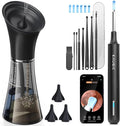 KAUGIC Ear Wax Removal Kit with Camera – Ear Cleaner Tool for Safe & Effective Ear Care – Includes Ear Camera for Visual Inspection & Gentle Ear Irrigation System – Complete Ear Cleaning Solution | Complete Ear Cleaning Kit, Visual, Waste Collection Ta...