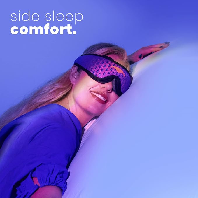Manta Sleep Pro & Slim Duo - Manta Slim Sleep Mask + Manta Pro Sleep Mask - 100% Total Blackout, Fully Adjustable, Zero Eye Pressure Eye Mask for Sleeping, Travels and Nap