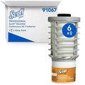 Scott Essential Air Freshener Refill (91067), Citrus, Automatic / Continuous Release, 6 Refills / Case