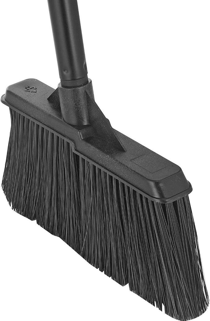 Global Industrial Upright Dust Pan & Lobby Broom Combo Kit