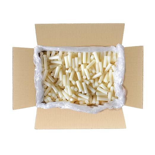 ASA Hot Melt Glue Sticks 5/8" x 2" TC-Size, for 3M Polygun TC-Q | For use with 3M Polygun TC-Q Gen II. High-strength, fast-setting. For packaging & woodworking. 25 lb, 1,417 sticks.