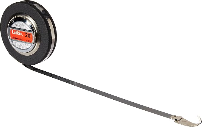 Crescent Lufkin 3/8" x 20' Artisan Diameter and Tree Chrome Clad Tape Measure - C120TPN