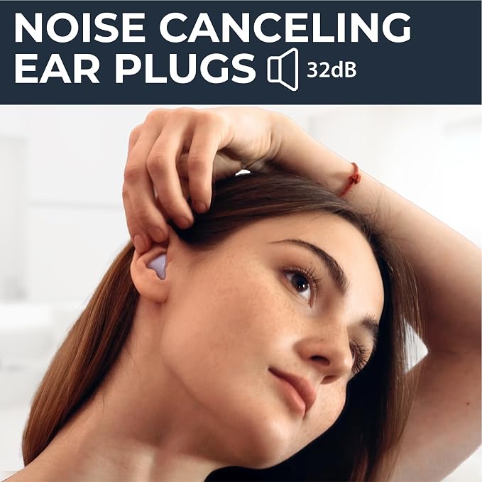 Peace&Quiet | PQ 100 Wax Ear Plugs for Sleeping - Silicone Wax Earplugs for Sleeping and Swimming, Gel Ear Plugs for Noise Cancelling, Sleeping Earplugs, Sound Blocking 32 Db (100 Pillows), White