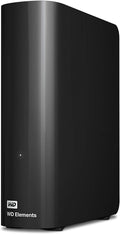Western Digital 8TB Elements Desktop External Hard Drive, USB 3.0 external hard drive for plug-and-play storage - Western DigitalBWLG0080HBK-NESN, Black