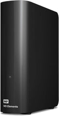 Western Digital 10TB Elements Desktop External Hard Drive, USB 3.0 external hard drive for plug-and-play storage - WDBWLG0100HBK-NESN
