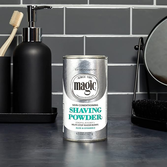 Magic Skin Conditioning Shaving Powder 4.5 oz (Pack of 4)