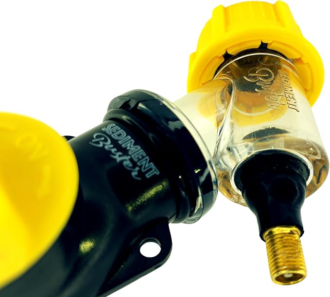 The Original Sediment Buster® Water Heater Flushing Tool | UL Verified V699054 tool breaks up, stirs and drains sediment from gas or electric water heaters, includes video instructions