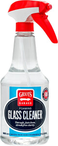 Griot's Garage Foaming Glass Cleaner Spray for Car Window, Windshield, Mirror, Tint Safe, No Streak, Dye and Ammonia-Free Formula, 22 Oz, 10891